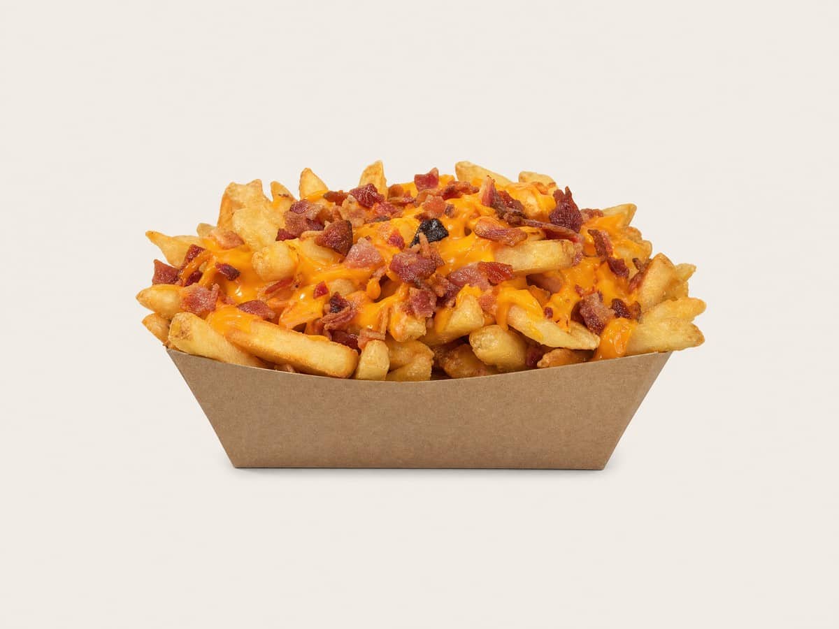 Frites cheddar bacon